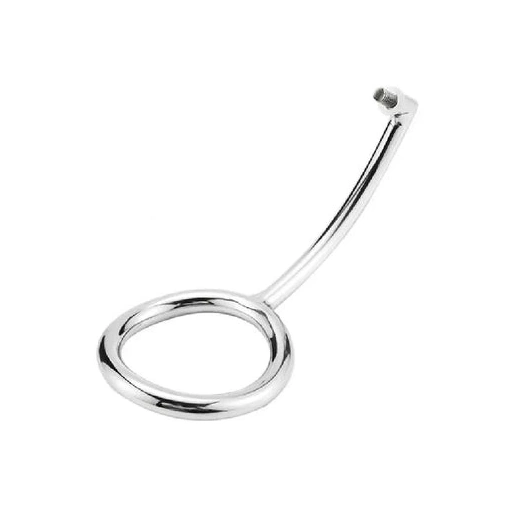 Anal Hooks Stainless Cock with 4663 Anal Hook DiscreetChoice Ring Steel Set 0916
